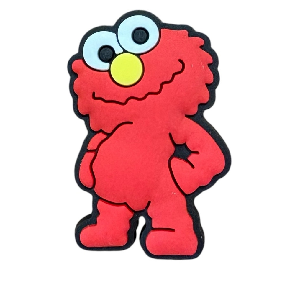 Elmo Croc Charm
